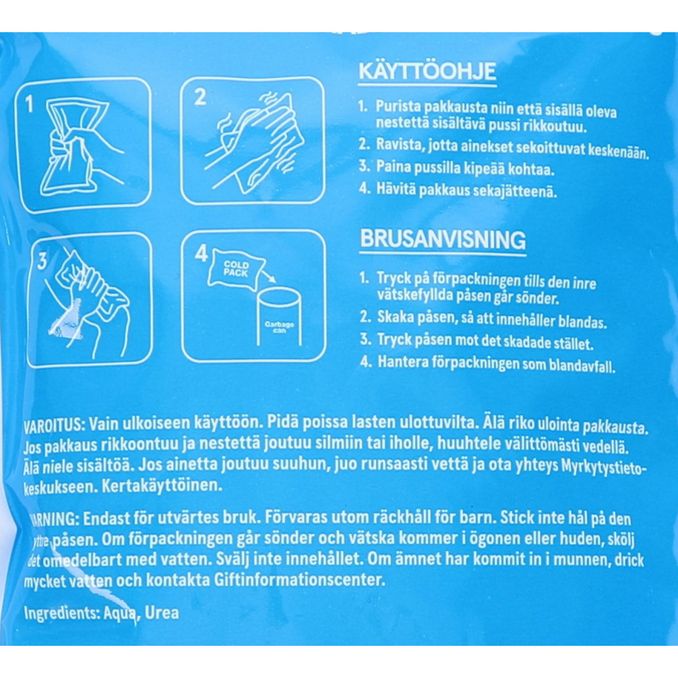 Puhdas+ Kylpåse Skada