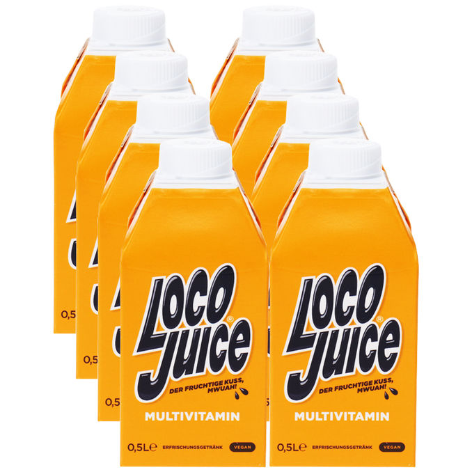 Loco Multitvitamin-Saft, 8er Pack