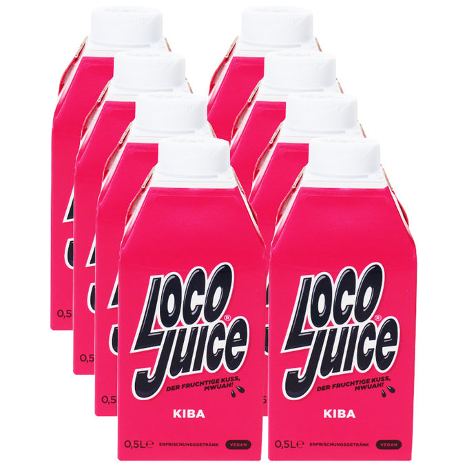 Loco Kirsch-Banane-Saft, 8er Pack