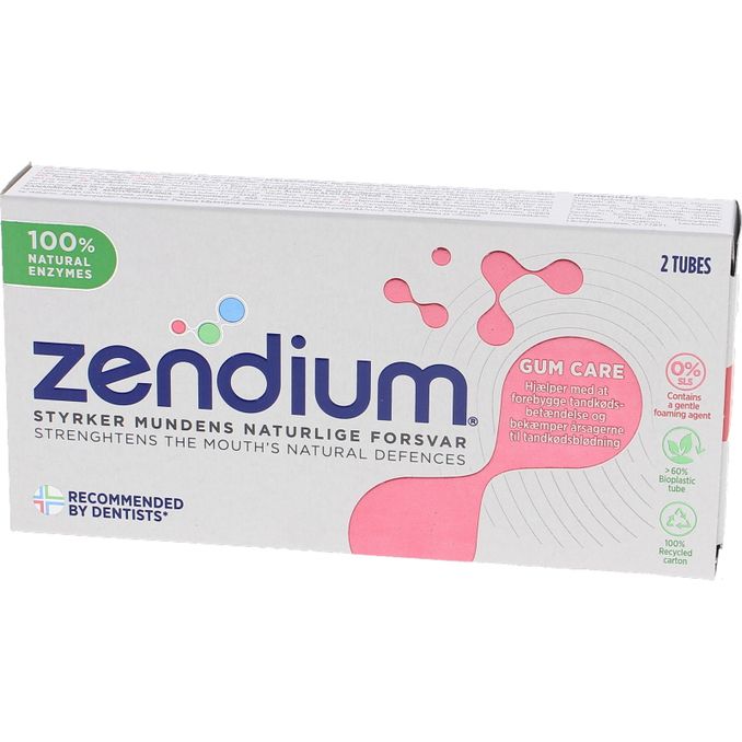 Läs mer om Zendium Tandkräm 2-pack