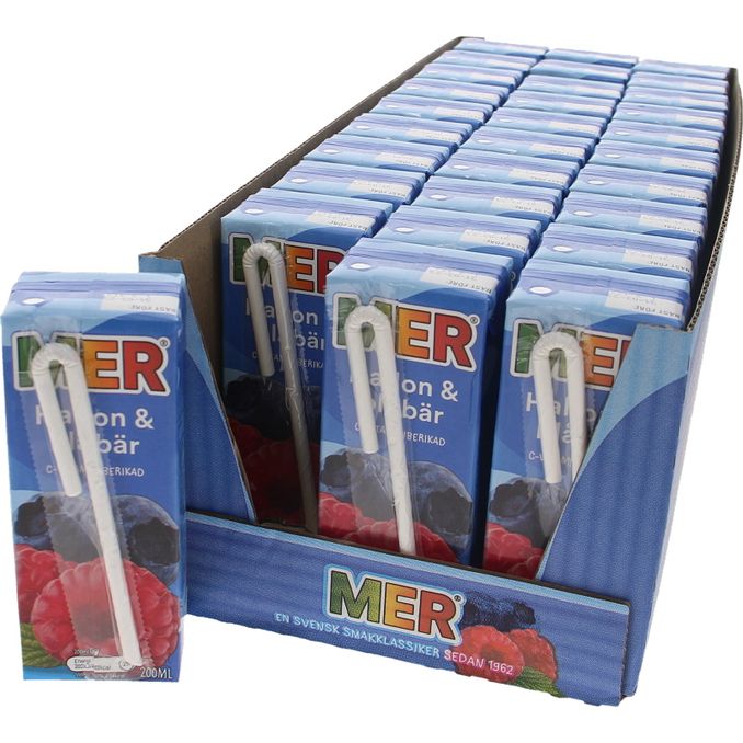 Mer MER Hallon & Blåbär 30-pack