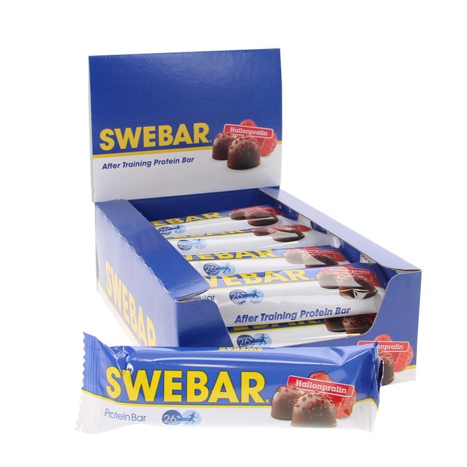 Swebar Raspberry Protein 15-pack