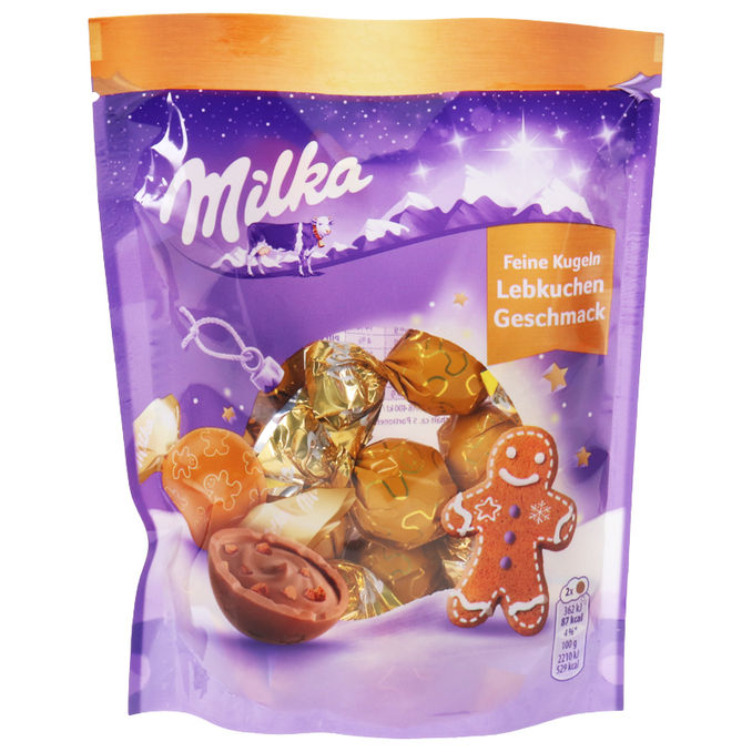 Milka Feine Kugeln Lebkuchen