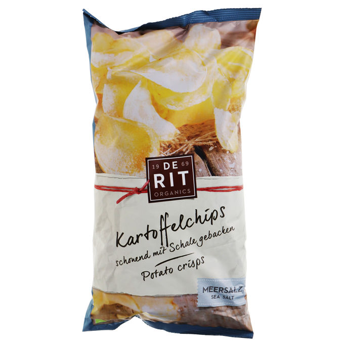 DE RIT BIO Kartoffelchips Meersalz