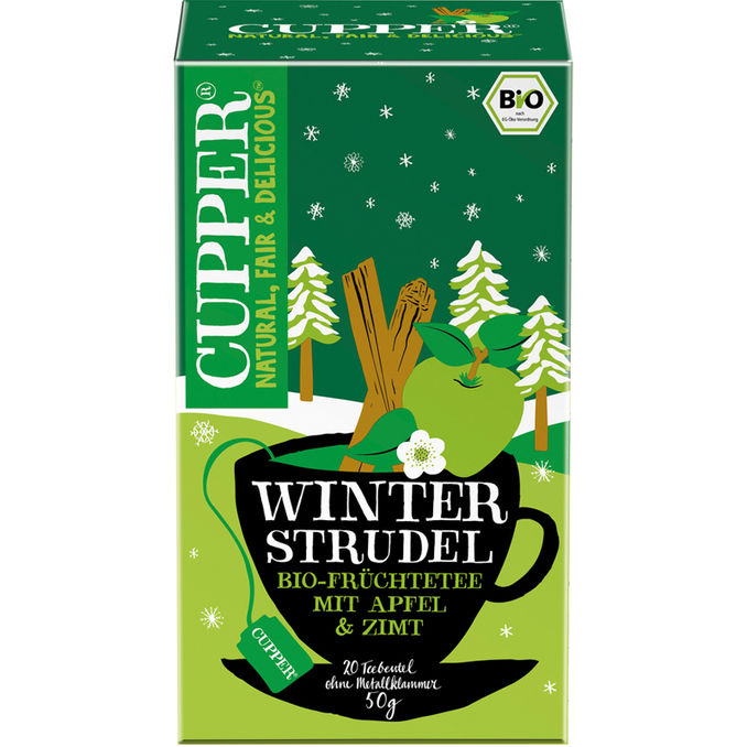 Cupper BIO Früchtetee Winterstrudel