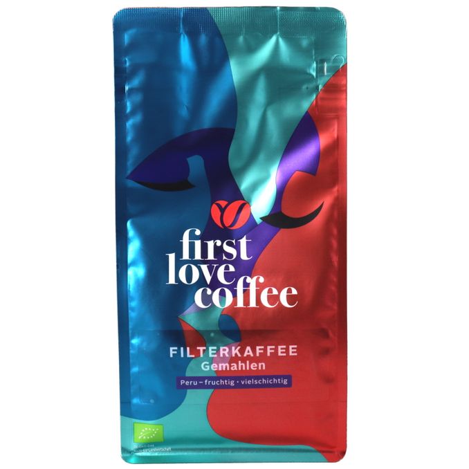 FirstLoveCoffee BIO Filterkaffee, gemahlen