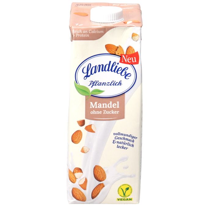 Landliebe Mandeldrink ohne Zucker