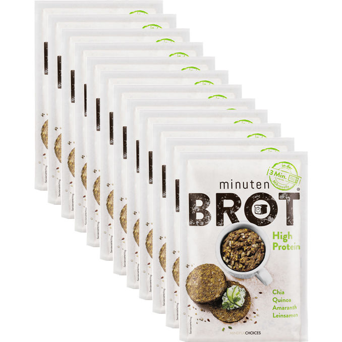 Minutenbrot High Protein, 12er Pack