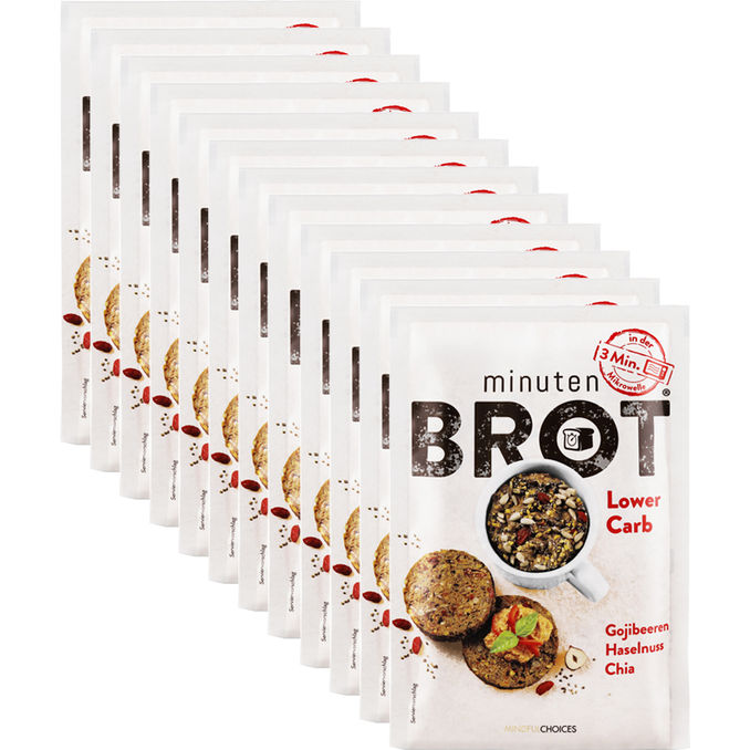Minutenbrot Lower Carb, 12er Pack