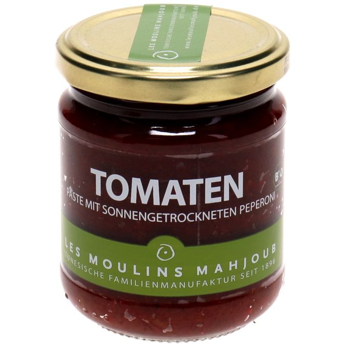 Les Moulins Mahjoub BIO Tomatenpaste scharf
