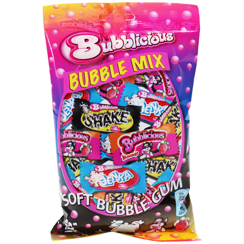 Soft Bubble Gum, 96g von Bubblicious Motatos