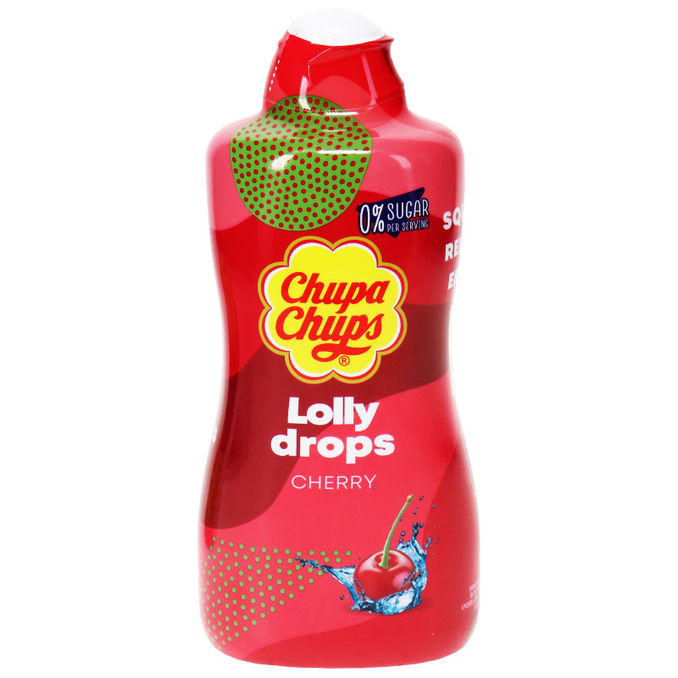 Chupa Chups Getränkesirup Kirsche 0% Zucker