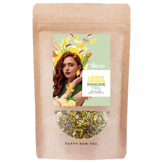 fitvia Zitrone & Ingwer Immuntee