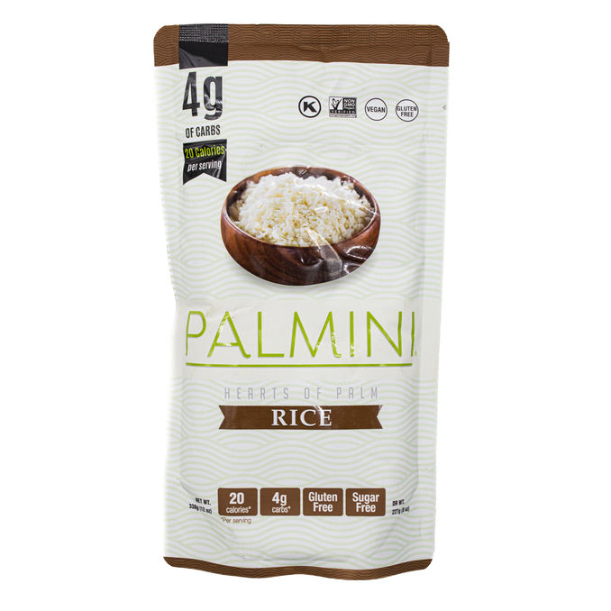 Palmini Hearts of Palm Keto Low Carb Rice 75g, from Palmini Motatos