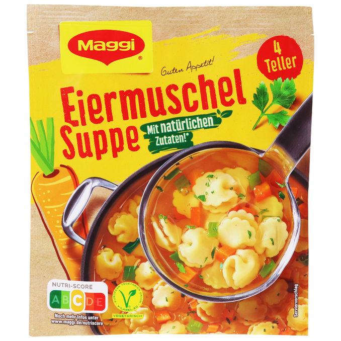 Maggi Eiermuschel Suppe