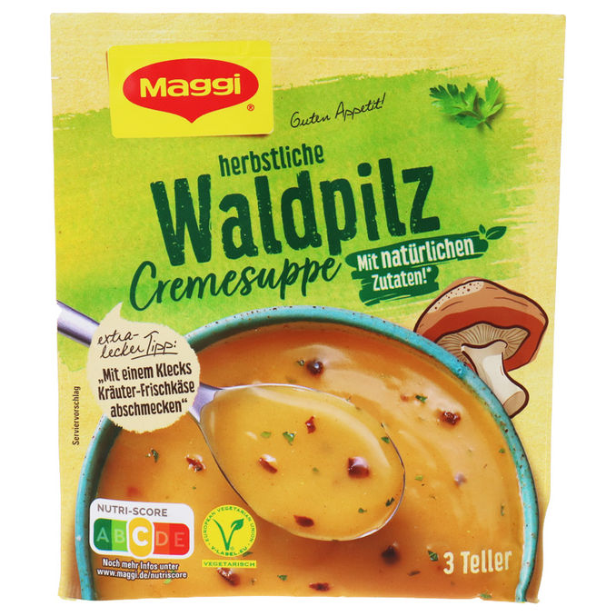 Maggi Waldpilz Cremesuppe