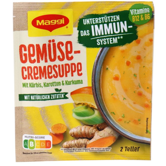 Maggi Gemüse-Cremesuppe