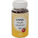 Livol Multivitamin vingummi m. hindbærsmag