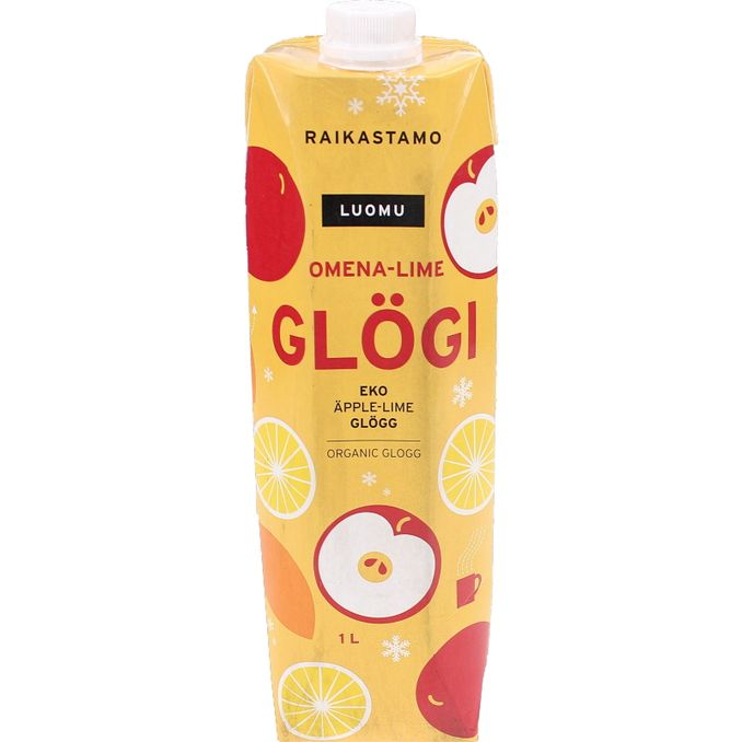 Raikastamo Luomu Glögi Omena & Lime