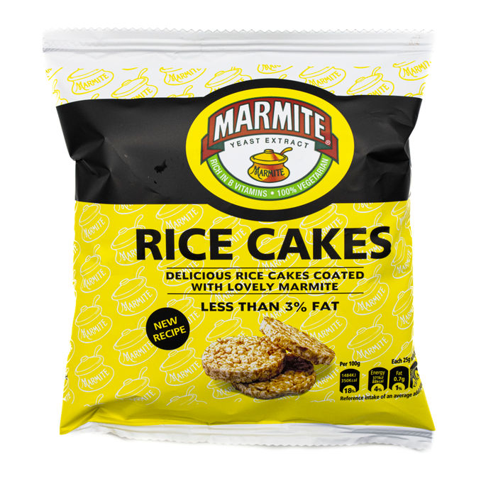 Marmite Mini Rice Cakes 25g, 25g from Marmite Motatos