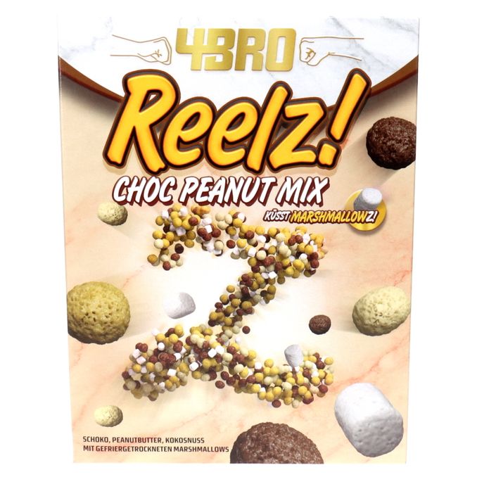 4Bro REELZ! CHOC PEANUT MIX 250G