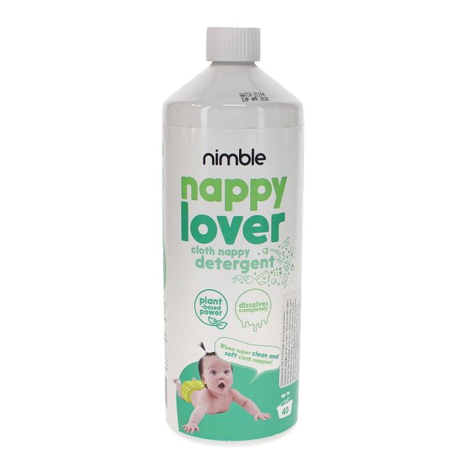 Nimble Babies Nim Nappy Lover Vaskepulver 1080g ECO