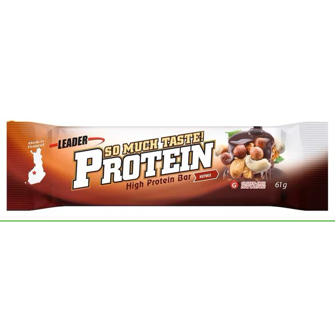Leader 3 x High Protein Bar Nutmix
