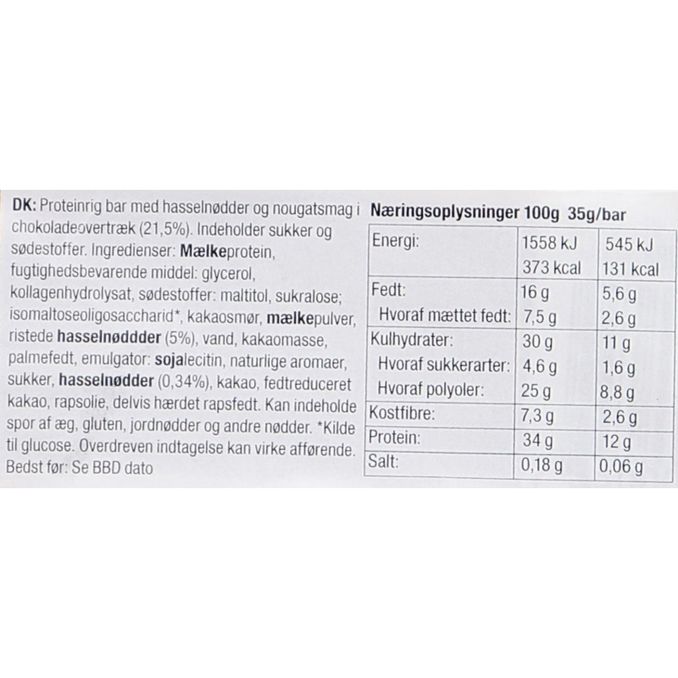 Pändy Proteinbar Nougat Hazelnut