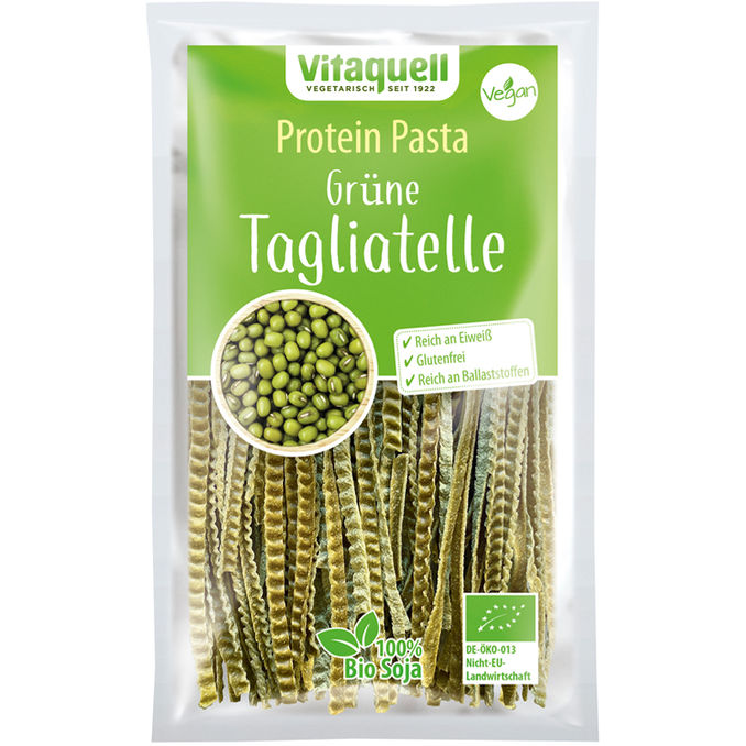 Vitaquell BIO Protein Pasta Grüne Tagliatelle