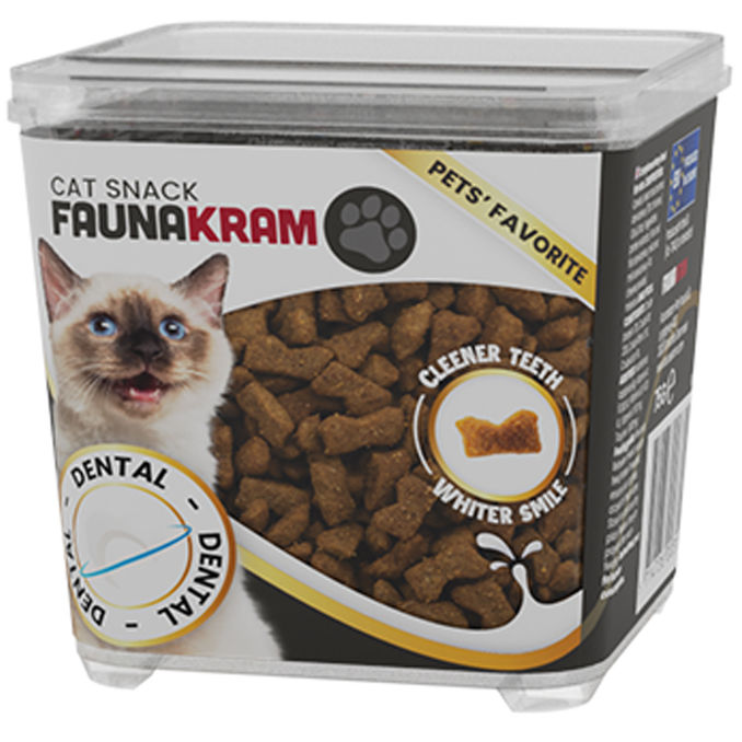 Faunakram Dental Snacks für Katzen 