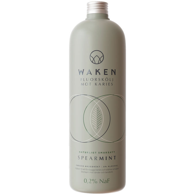 Waken Mundskyl Spearmint 500ml