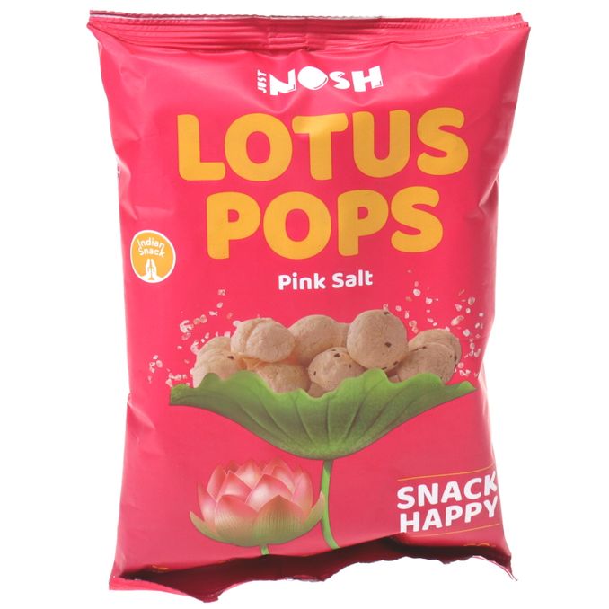 Just Nosh Lotus Pops Pink Salt