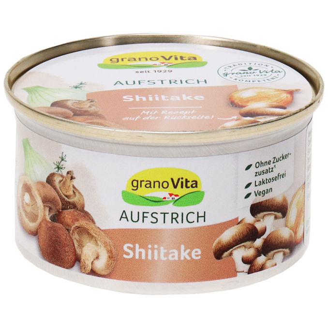 GranoVITA Aufstrich mit Shiitake Pilzen