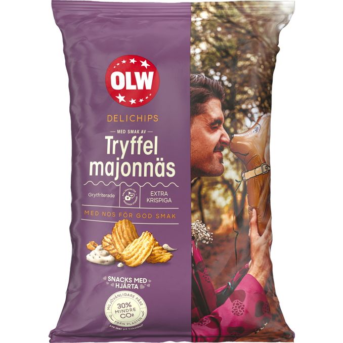 OLW Chips m. Trøffelmayonaise