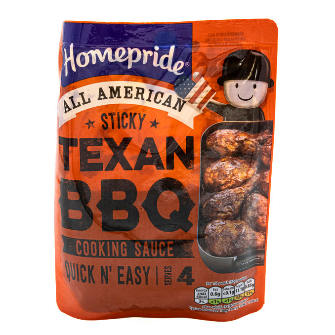 Homepride All American Sticky Texan BBQ Cooking Sauce 200g, 200g from