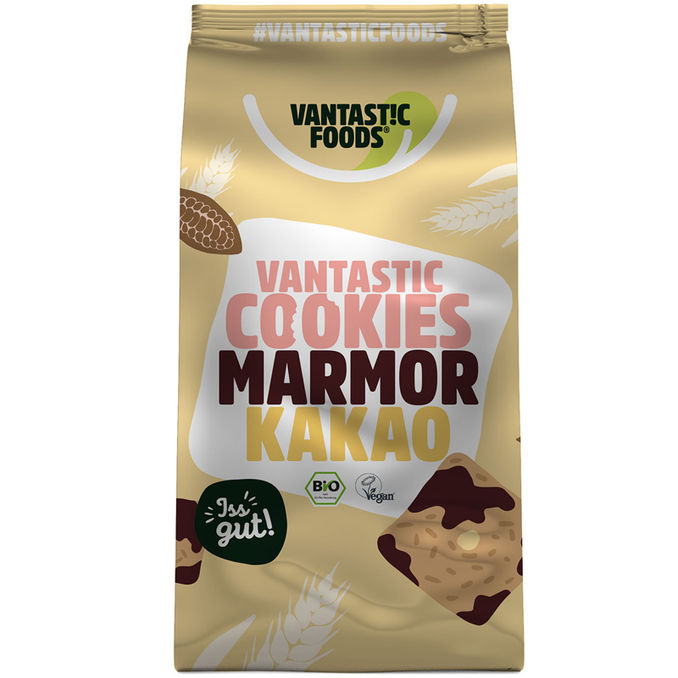 Vantastic foods BIO Cookies Marmor Kakao