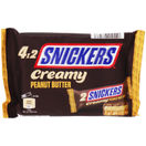Snickers Creamy Peanut Butter, 4er Pack