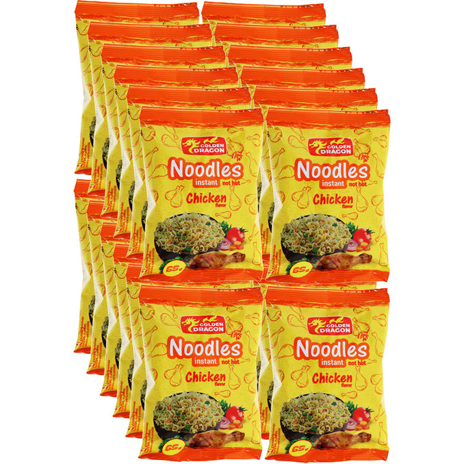 Golden Dragon Instantnudeln Chicken, 24er Pack