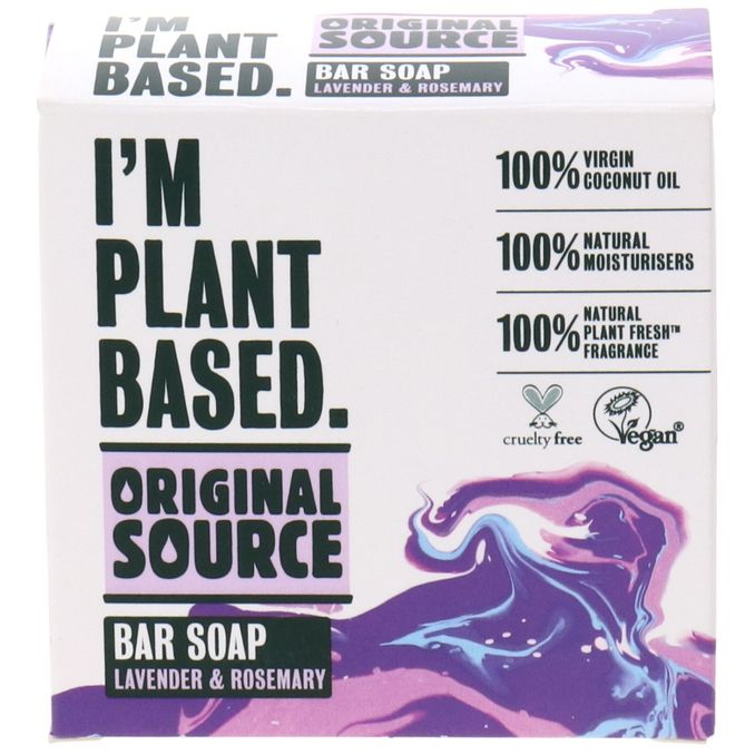 I’M PLANT BASED Vegane Seife Lavendel & Rosmarin