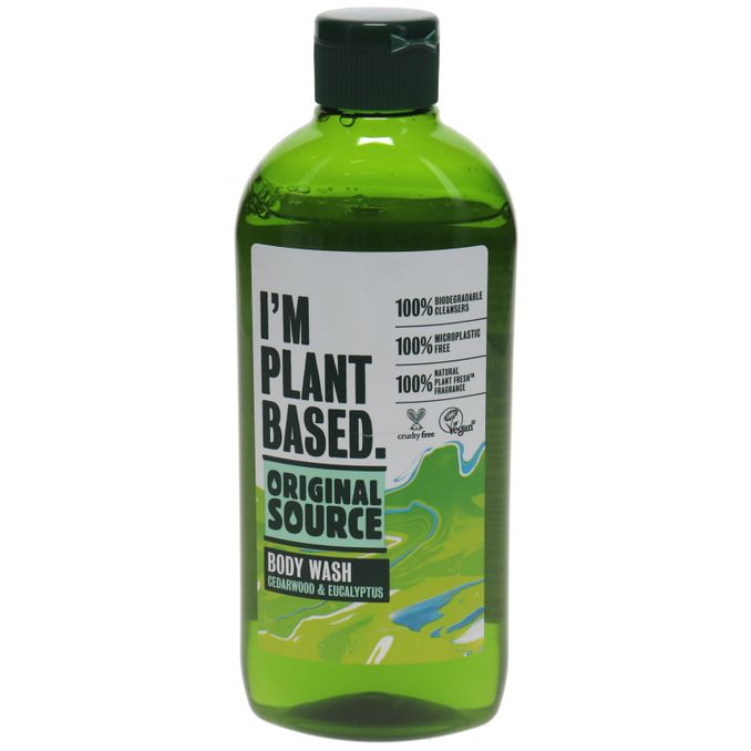 I’M PLANT BASED Veganes Duschgel Zedernholz & Eukalyptus
