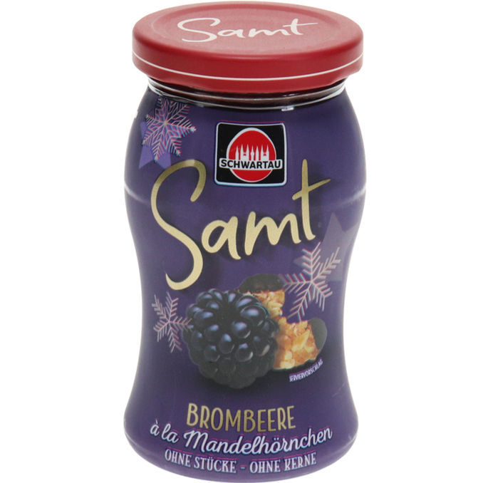 Schwartau Konfitüre Brombeere & Mandelhörnchen