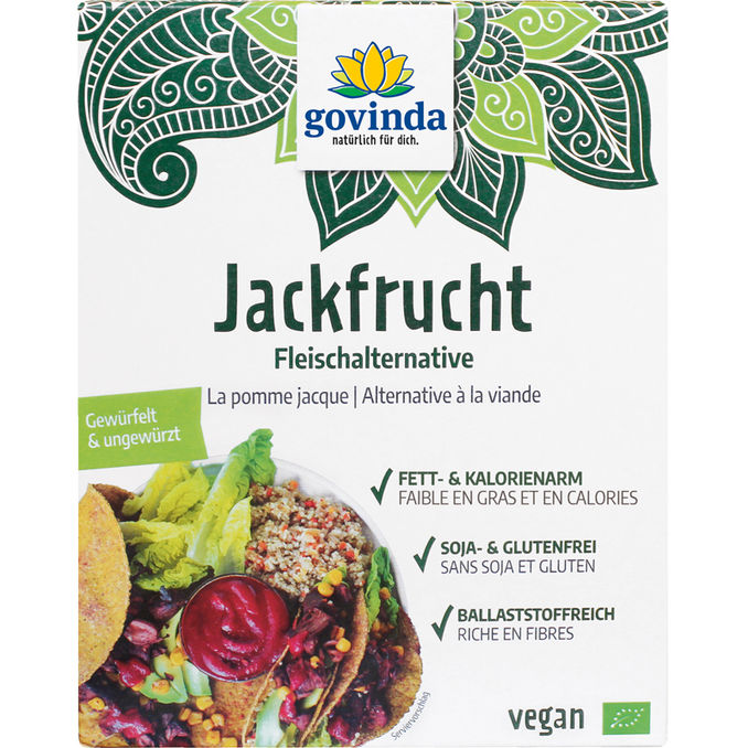 Govinda BIO Jackfrucht Würfel