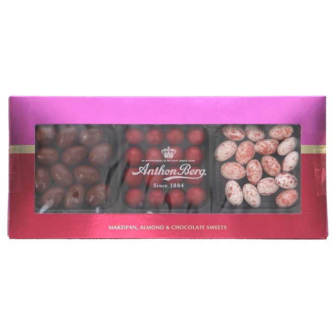 Anthon Berg Marcipan, Almond & Chocolate Sweets Gaveæske 165g