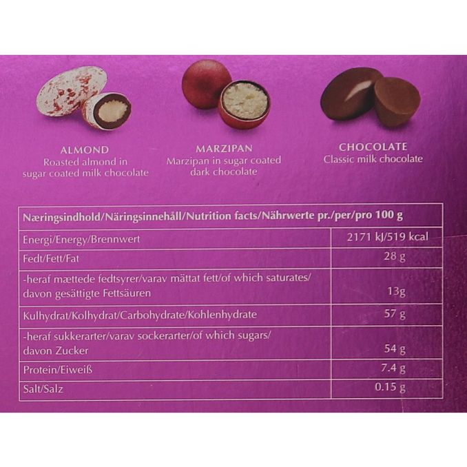 Anthon Berg Marcipan, Almond & Chocolate Sweets Gaveæske 165g