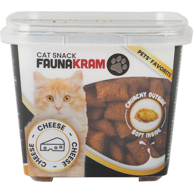 Faunakram Cat Snack Cheese Bites