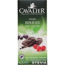 Cavalier Stevia Belgisk Mørk Chokolade 85g