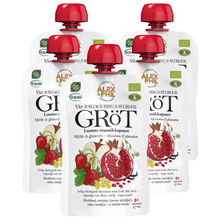 Alex & Phil Gröt Jordgubb Eko 3x 5-pack