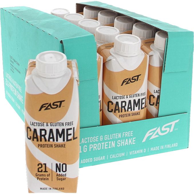 Fast Proteiinishake Karamelli 15-pack