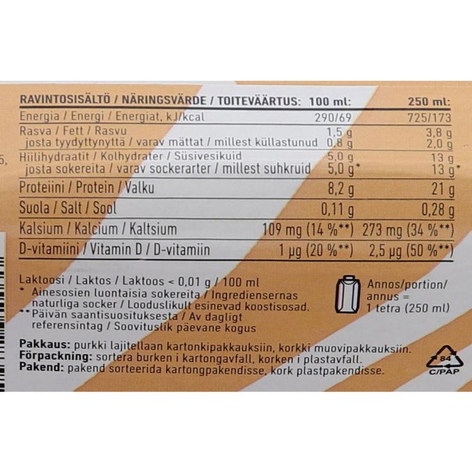 Fast Proteiinishake Karamelli 15-pack