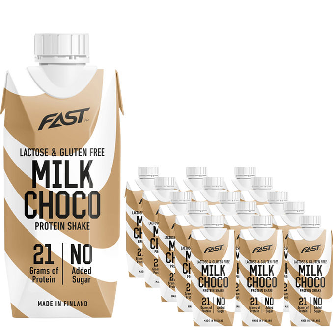 Fast Protein Shake Chokolade 15-pak